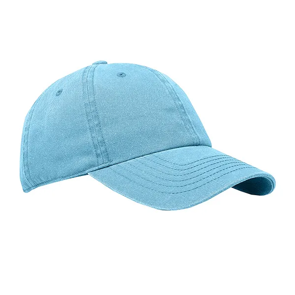 cobra-6-panel-unstructured-pigment-dyed-heavy-cotton-twill-c324 COLUMBIA BLUE