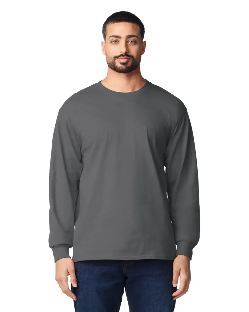 gildan-8400-adult-long-sleeve Charcoal