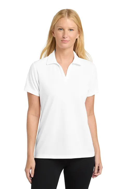 sport-tek-lst640-polo-ladies White